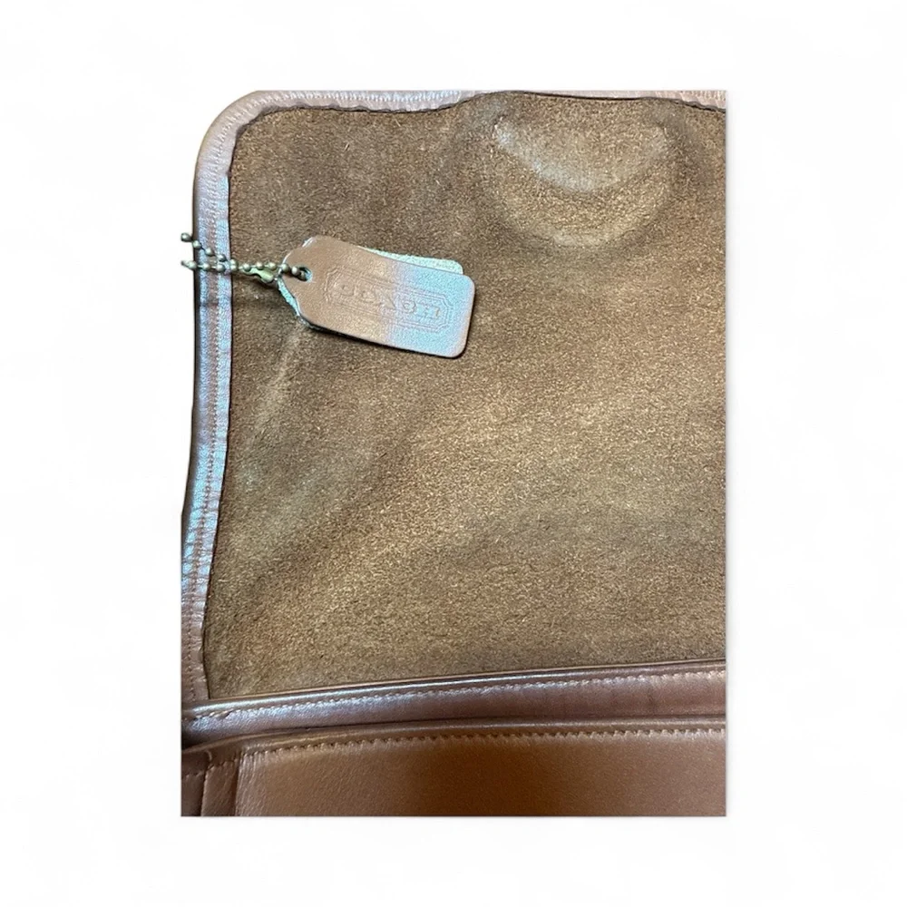 Coach‎ Tan Leather Shoulder Bag